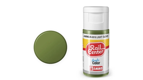 Ammo R0016 Lys olivengrøn, mat, 20 ml