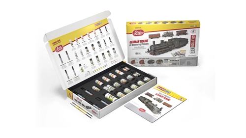 Ammo 4601200 Solution Box "Tyske tog, alder, vejr" Patineringssæt