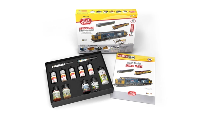Ammo 4601202 Solution-Box "Patinering af Britiske lokomotiver"