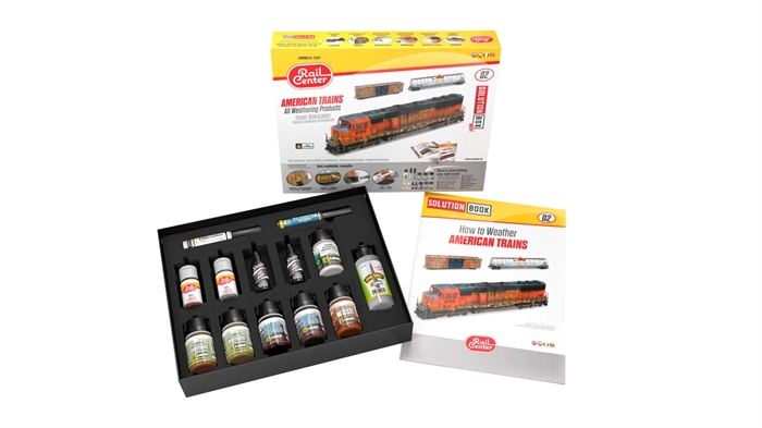 Ammo 4601201 Amerikanske lokomotiver, vejr og alder, patineringssæt