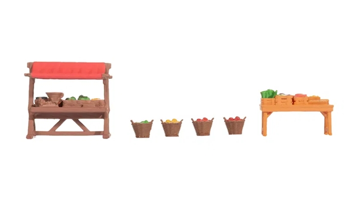 Noch 14837 Grøntsagsmarkeds-tilbehør, H0