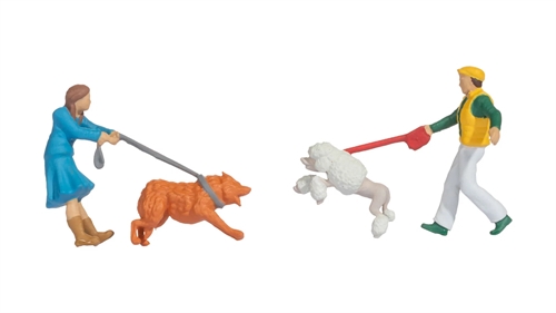 Noch 16602 Sjove scener "Hundemøde" H0