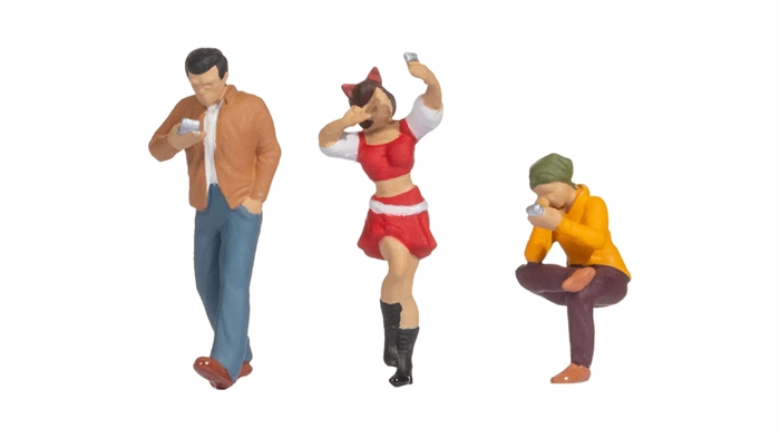 Noch 16609 Sjove scener "Smartphone zombier" H0