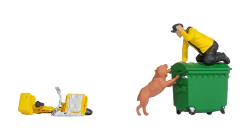 Noch 16610 Sjove scener "Pas på hunden" H0