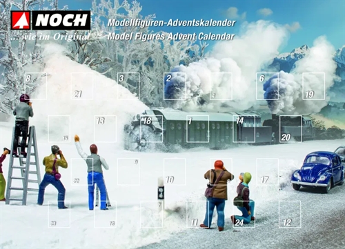 Noch 36998 Figur adventskalender 2025, Spor N