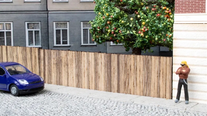 Noch 14213 Træ rækværk H0