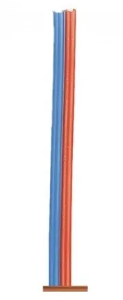 Brawa 32420 Flad kabel rød/blå, 0,25 mm2, 25 m