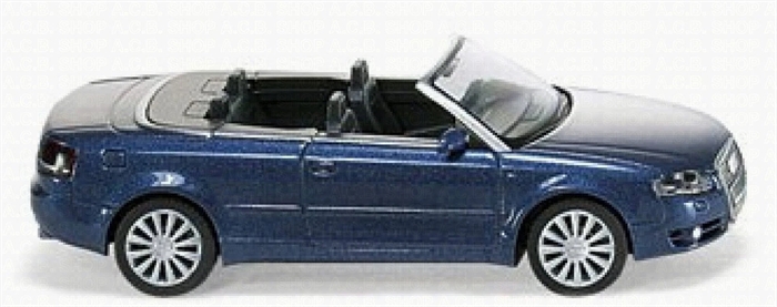 Wiking 1320230 Audi A4 Cabriolet metallic blå, H0