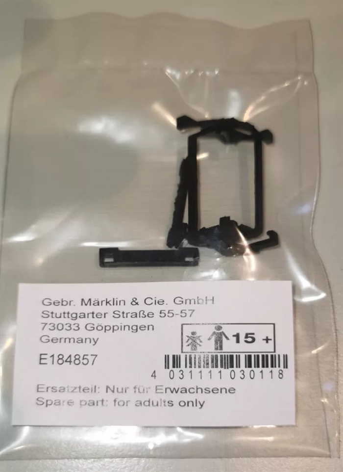 Märklin 184857 Bufferplanker og skinneskrabere