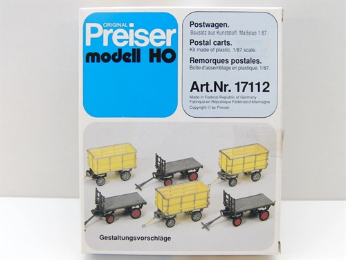 Preiser 17112 Postvogn (BRUGT)