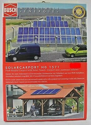 Busch 1571 Solar-carport, H0