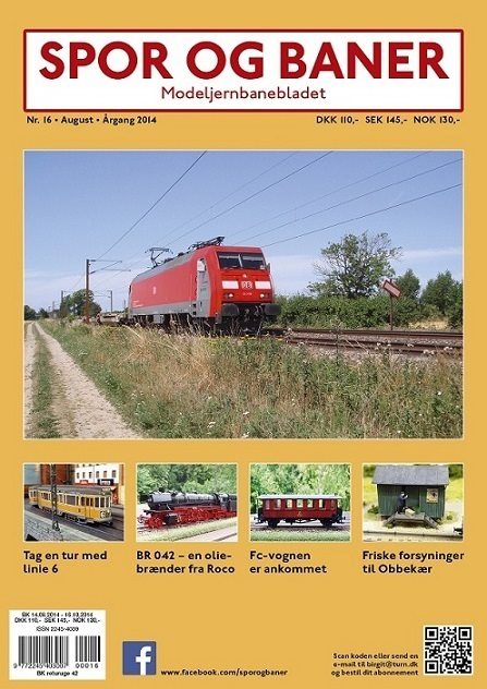 Spor Og Baner 16 Jernbane magasinet spor og baner nummer 16 årgang 2014