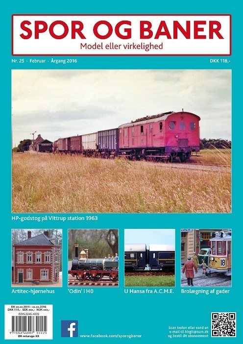 Spor Og Baner 25 Jernbane magasinet spor og baner nummer 25 årgang 2016