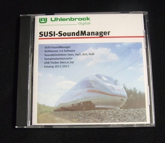 Uhlenbrock 31060 SUSI- Soundmanager CD