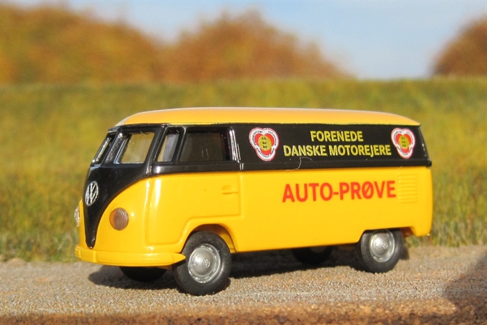 Brekina 32698 VW T1b Varevogn  Forenede Danske Motorejere, H0