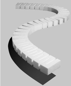 Woodland Scenics ST1407 Flexibel vej str 2.54 x 6.35 x 60.9 cm