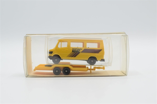 Wiking 06220 Adac International hjemsendelsestjenestebil med trailer, H0