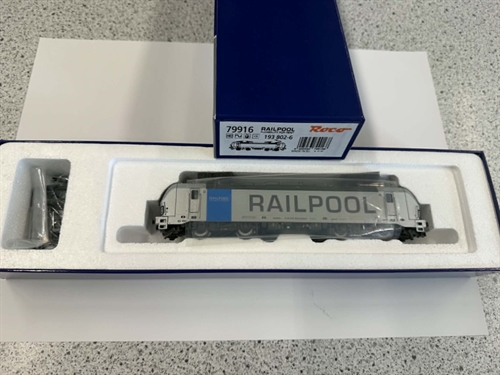 Roco 79916 Railpool Ellokomotiv AC sound (BRUGT)